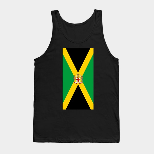 Jamaican Flag Tank Top by Historia